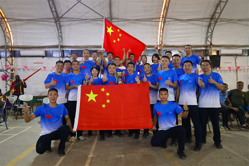 中国维和快, msn, 参赛官兵合